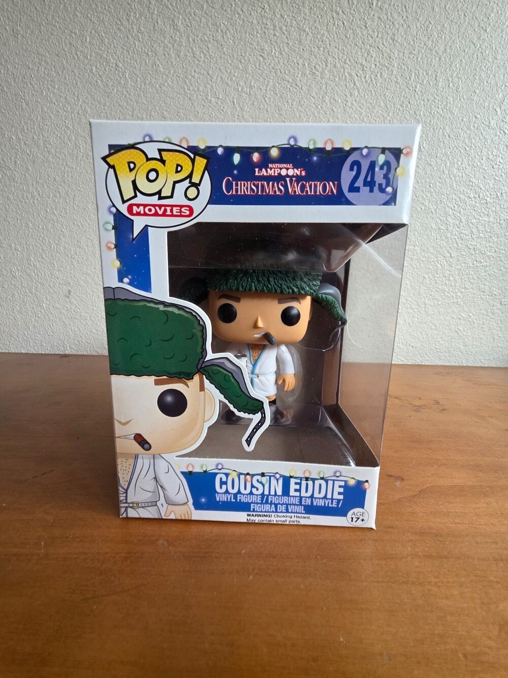 Funko Pop! Movies Cousin Eddie #243 Christmas Vacation & Protector